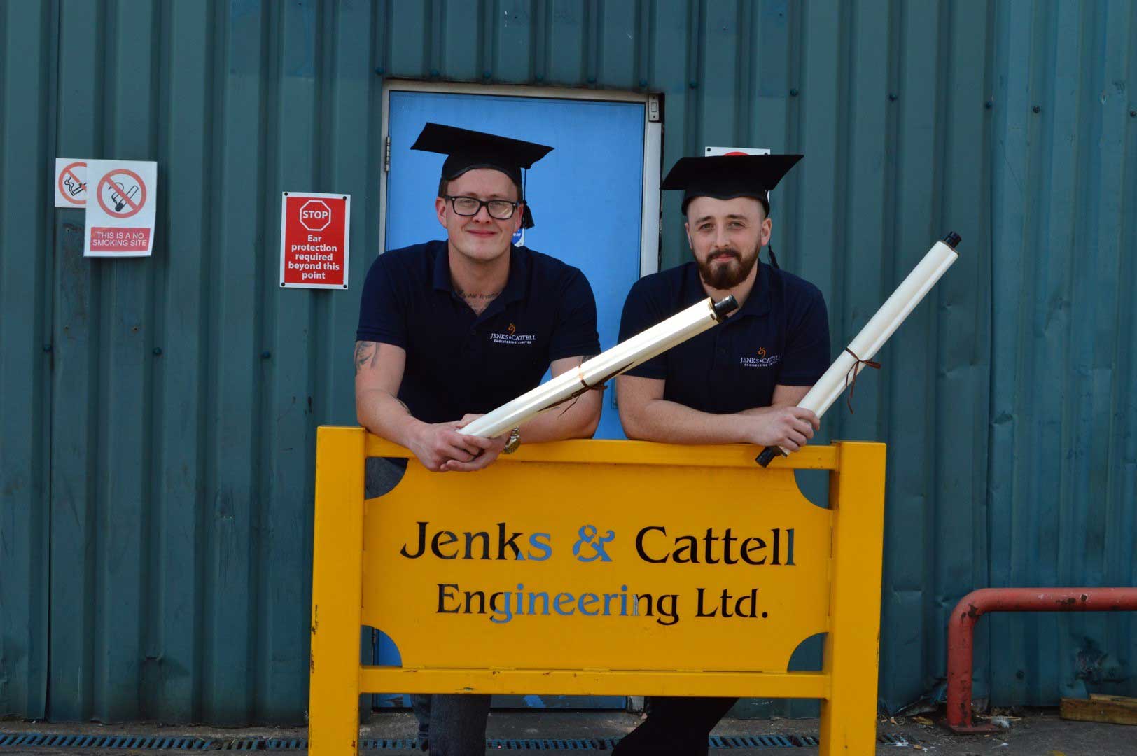 Congratulations to our Engineering Graduates Jenks & Cattell Engineering