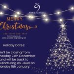 Christmas Opening Hours 2025 for engineering company