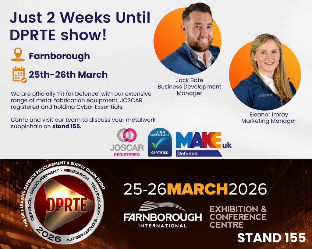 JOSCAR approved metal fabrication supplier at DPRTE